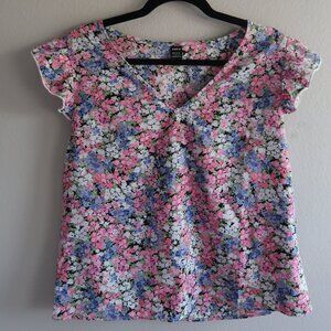 Floral Shein Blouse
